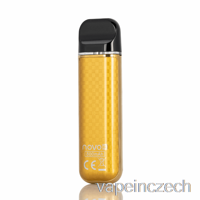 Smok Novo 3 25w Pod System Zlaté Vape Pero Z Uhlíkových Vláken